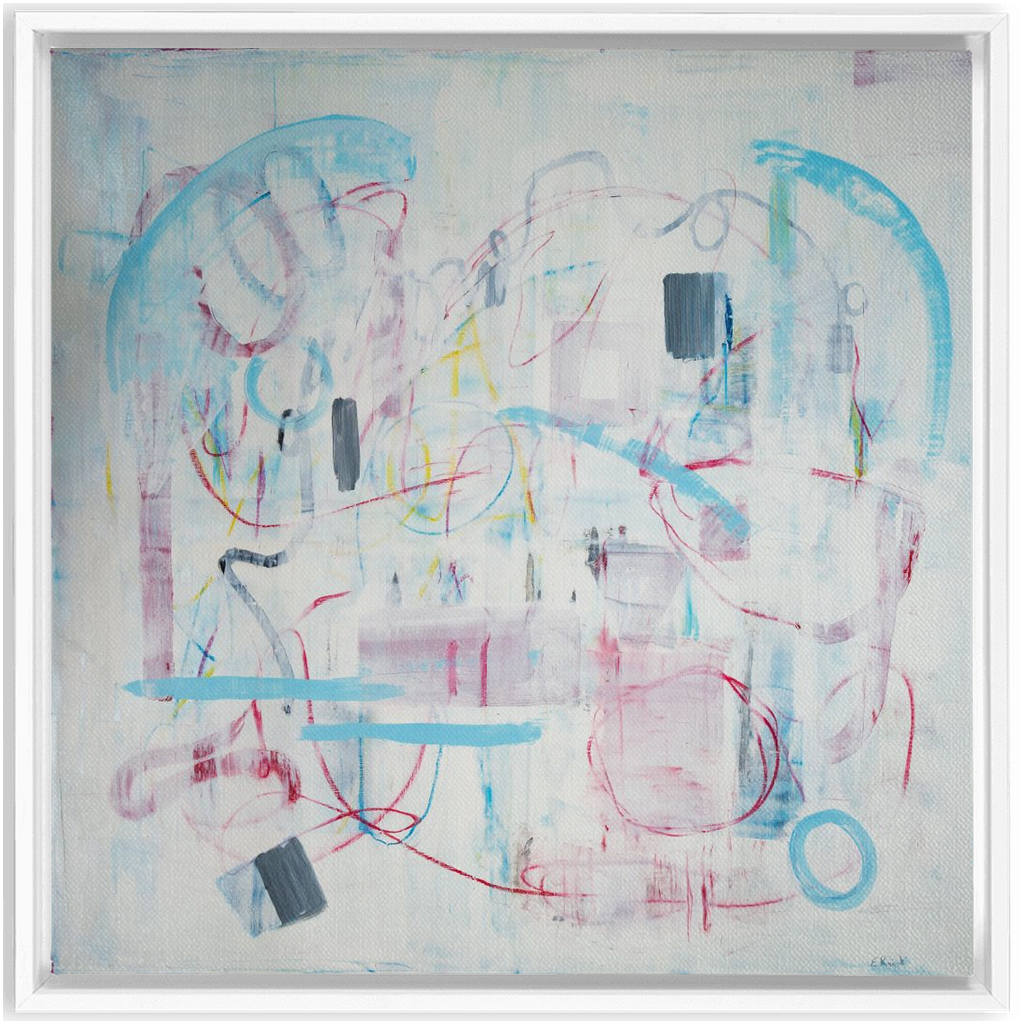 "SECOND PLACE" FINE ART FRAMED CANVAS