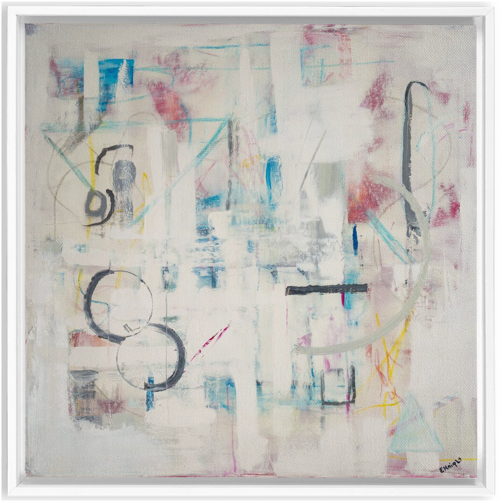 "SNOW DAY" FINE ART FRAMED CANVAS