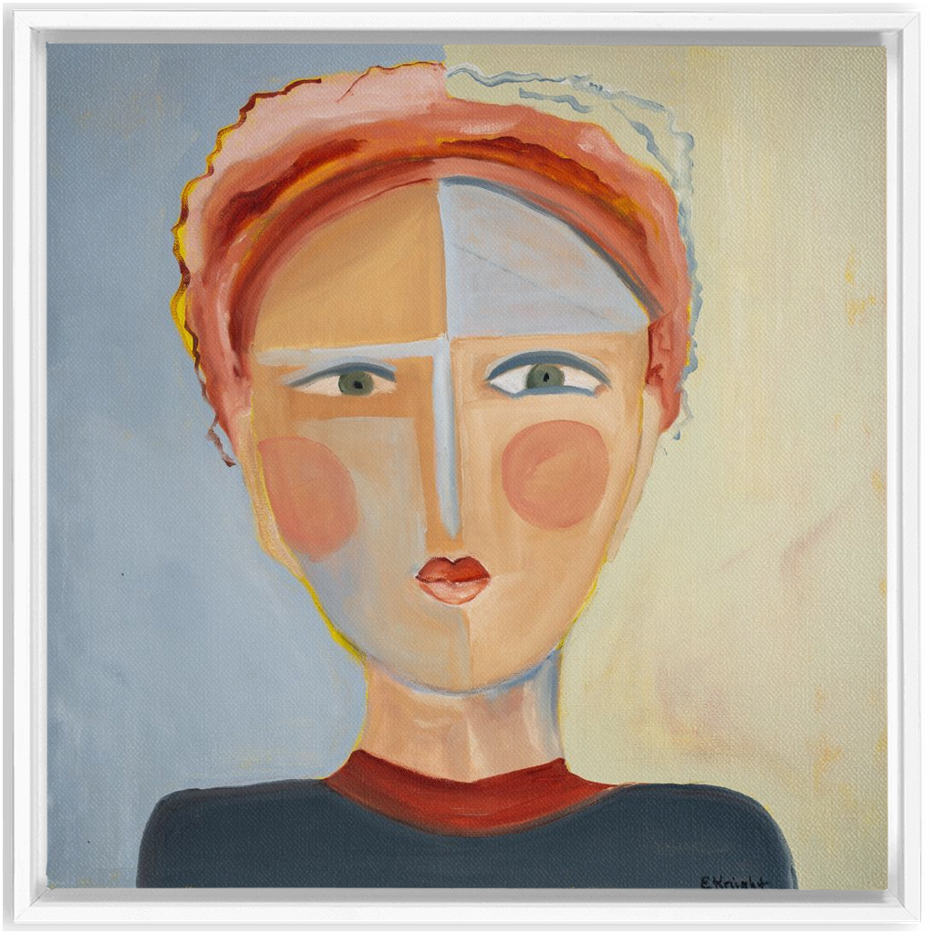 "SAGE" FINE ART FRAMED CANVAS