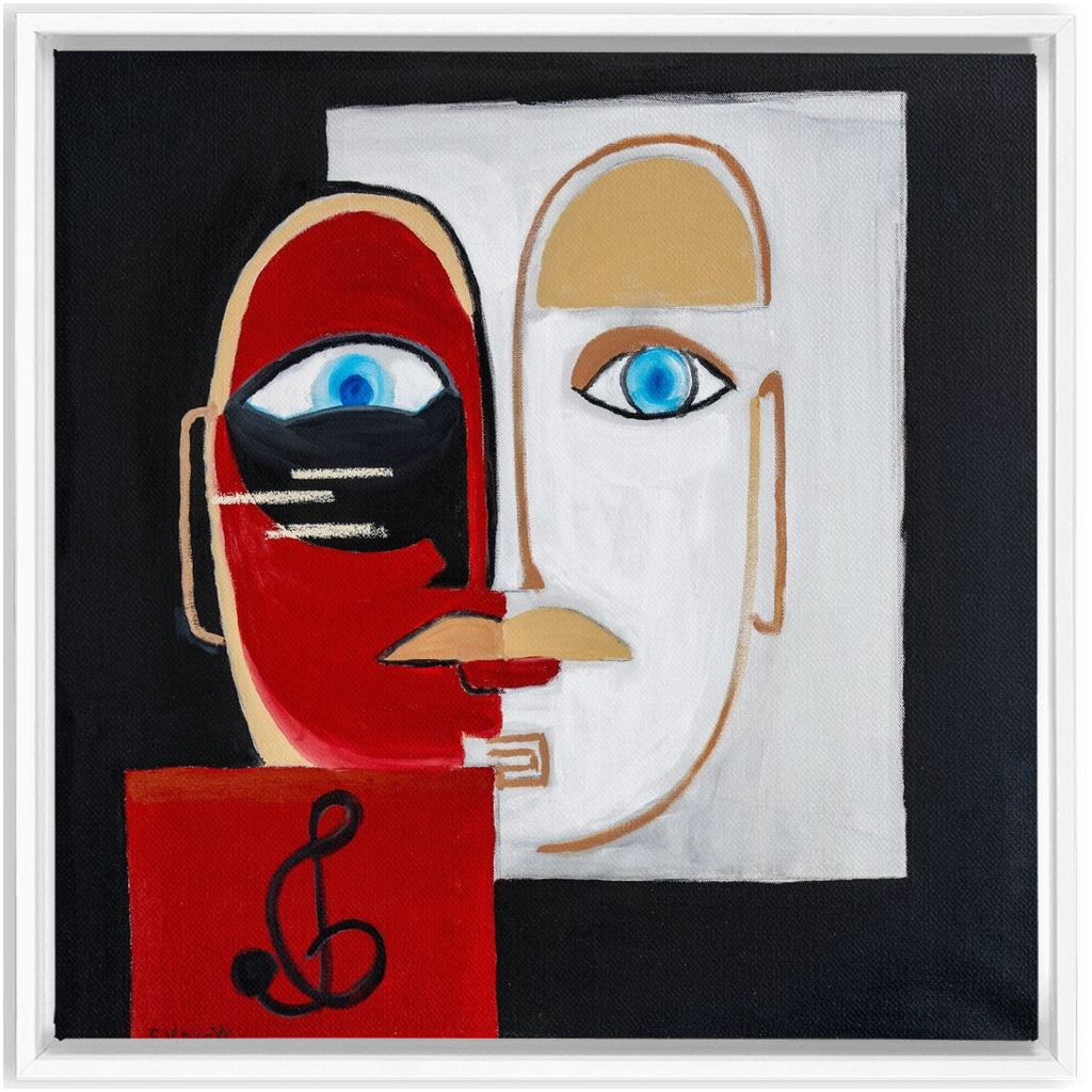 "SEAN" FINE ART FRAMED CANVAS