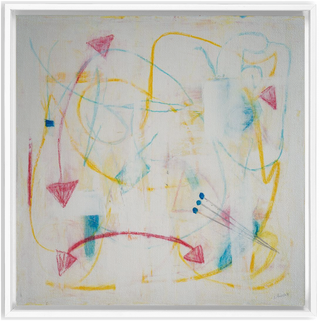 "PLAYGROUND PLANS" FINE ART FRAMED CANVAS