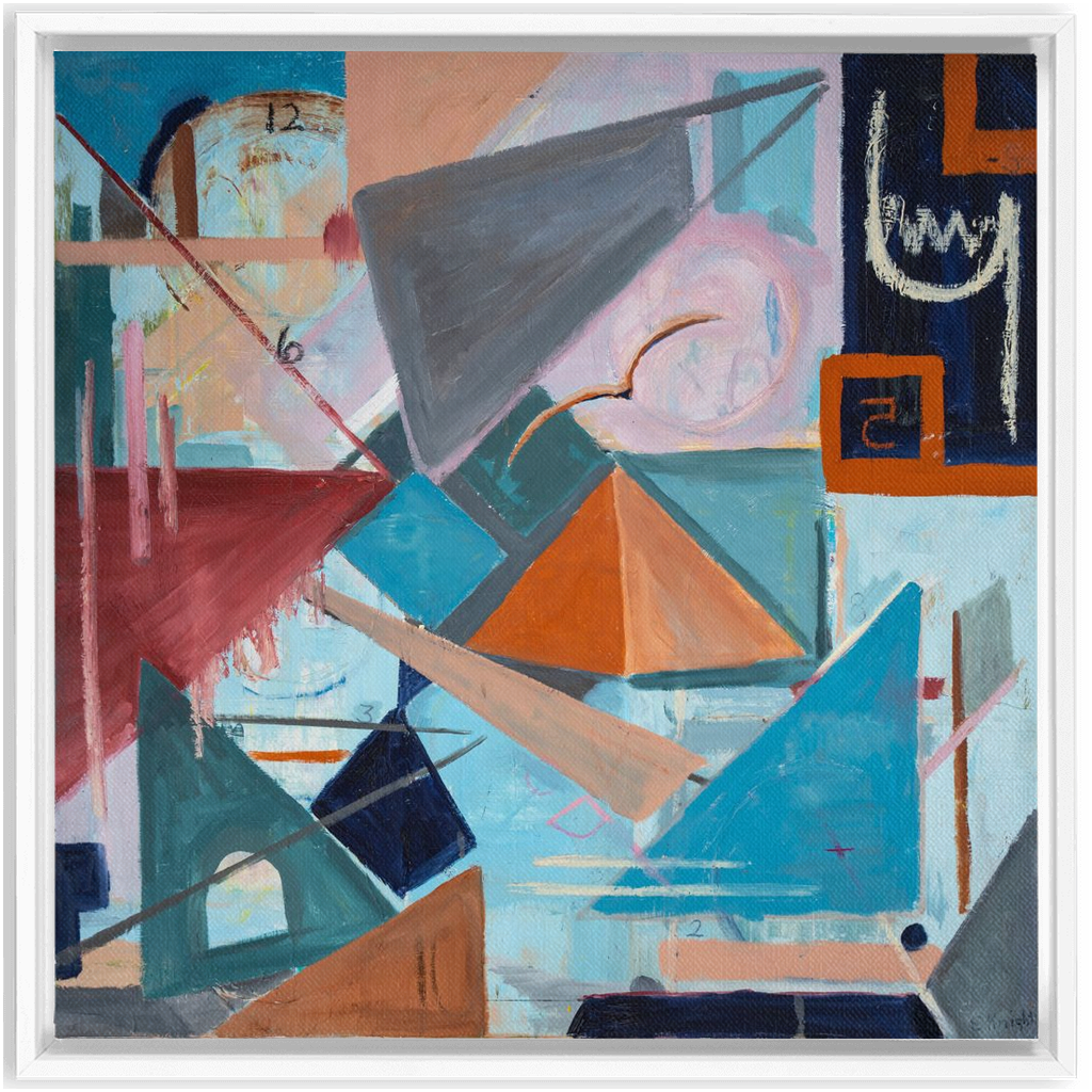 "NEED MORE TIME" FINE ART FRAMED CANVAS